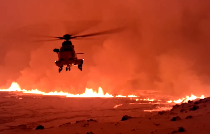 Islanda: erutta un vulcano a sud di Reykjavik